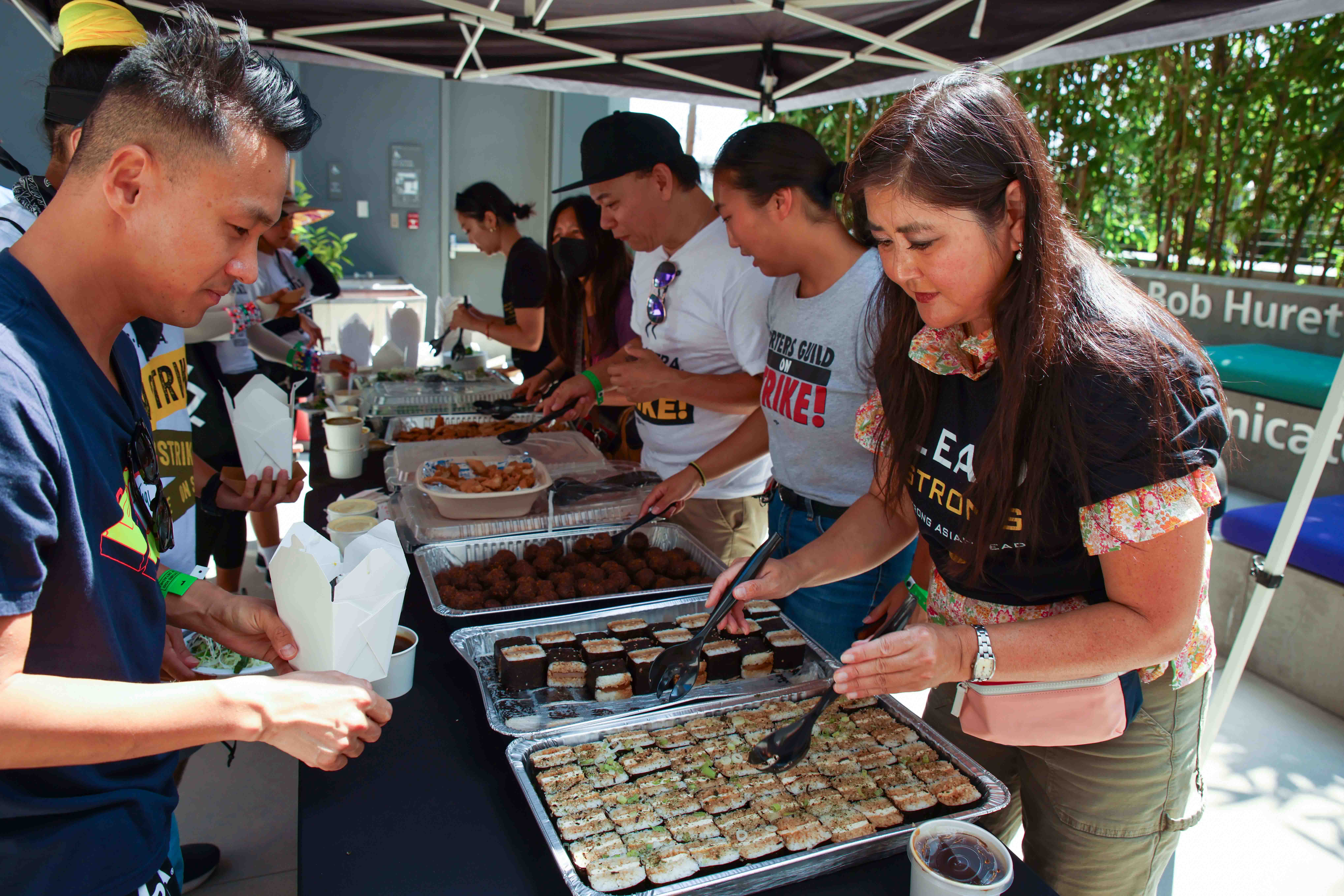 SAL Picket Party photo